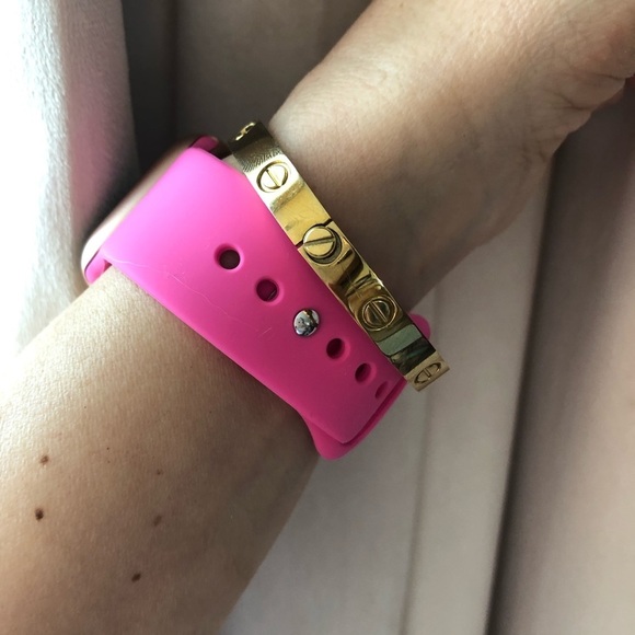 HOT Pink Apple Watch Replacement Ba… - Picture 6 of 10